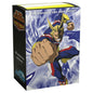 Image of Dragon Shields My Hero Academia All Might Punch Standard Card Sleeves 16035