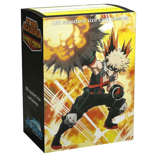 Image of Dragon Shields My Hero Academia Bakugo Explode Standard Card Sleeves 16036