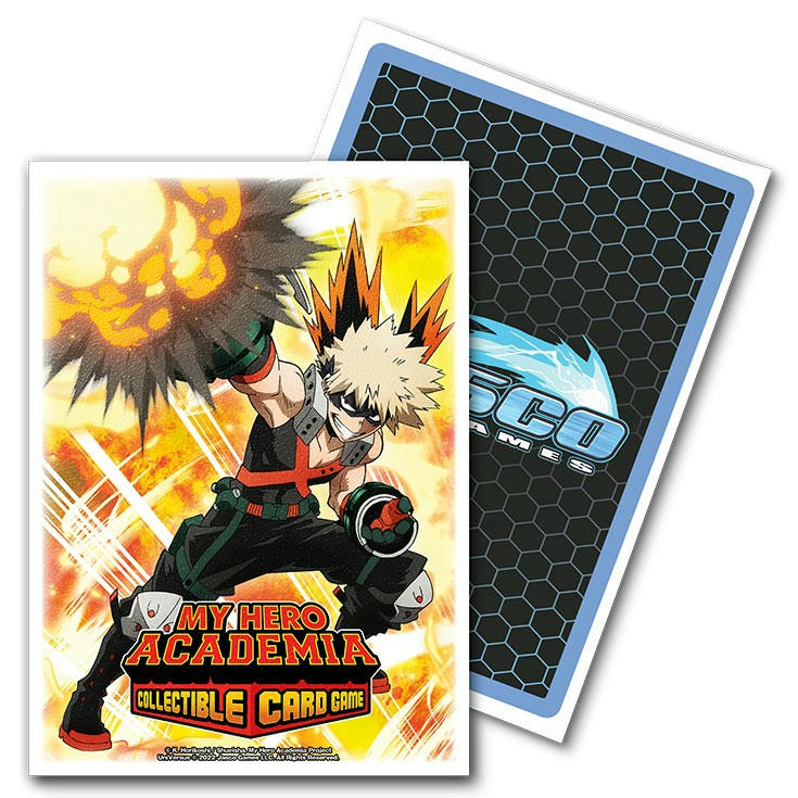 Image of Dragon Shields My Hero Academia Bakugo Explode Standard Card Sleeves 16036