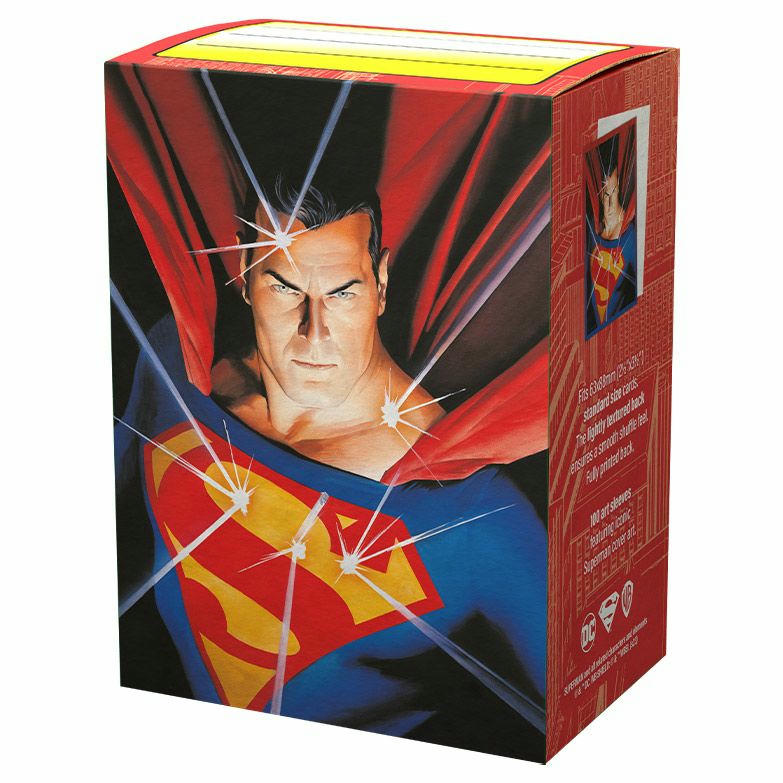 Image of Dragon Shields DC Comics Superman Brushed Art Standard Card Sleeves ATM16095