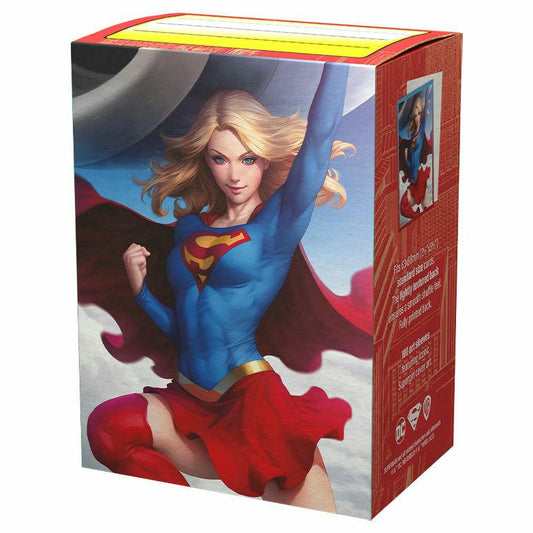 Image of Dragon Shields DC Comics Supergirl Brushed Art Standard Card Sleeves ATM16096