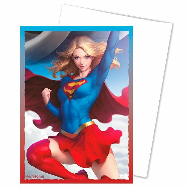 Image of Dragon Shields DC Comics Supergirl Brushed Art Standard Card Sleeves ATM16096