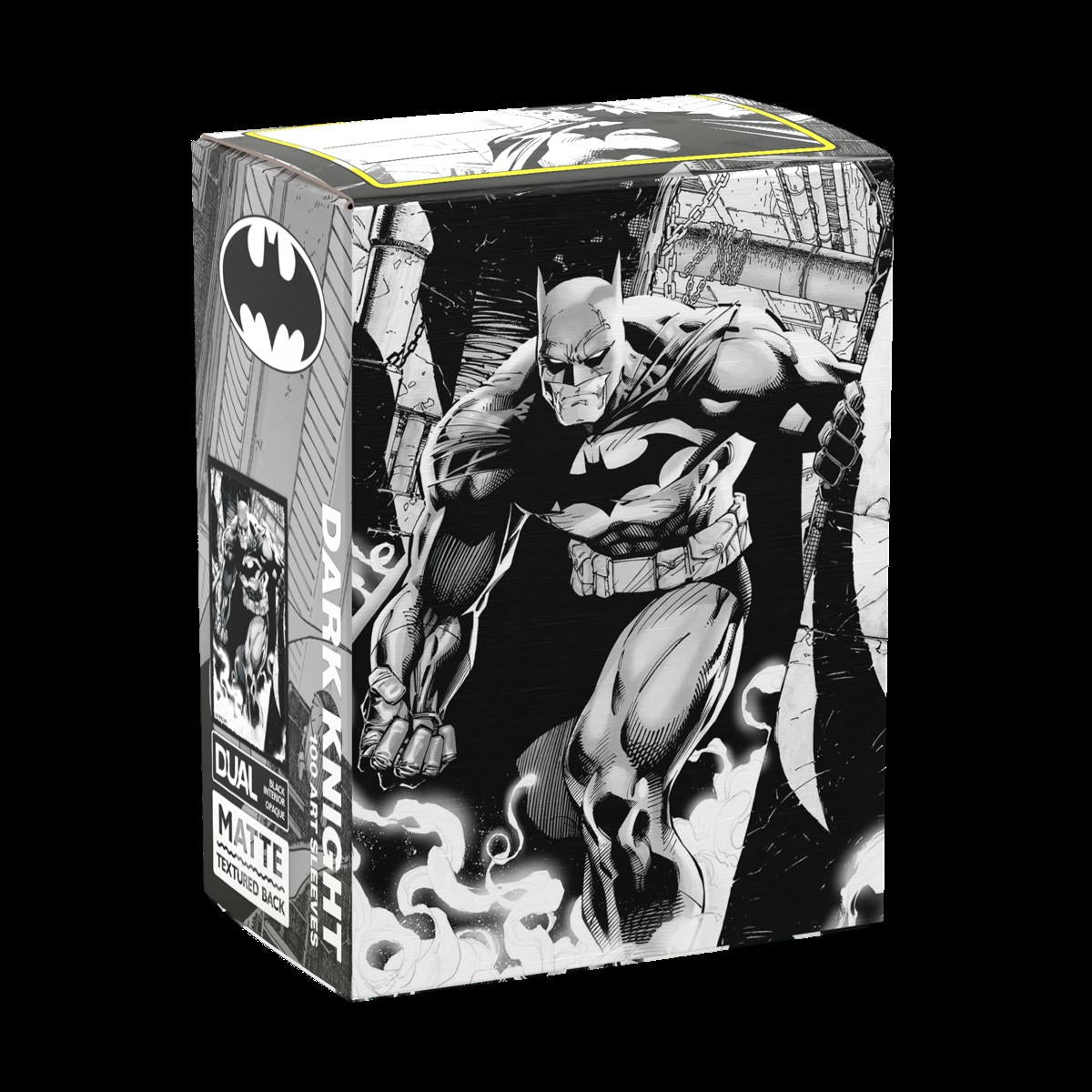 Image of Dragon Shields: (100) Matte Dual Art - The Dark Knight (DISPLAY 10)