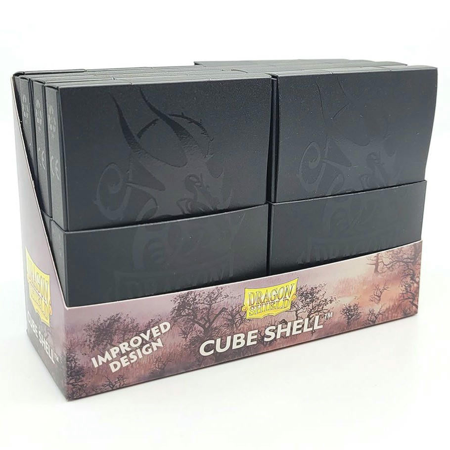 Image of Dragon Shields Shadow Black Cube Shell by Arcane Tinman 30524