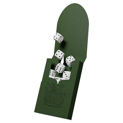 Image of Dragon Shields Forest Green Cube Shell by Arcane Tinman 30551