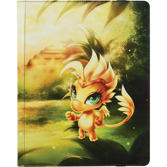 Dragon Shield Binder: 18 Pocket (Sideload) Portfolio: DORNA Yellow