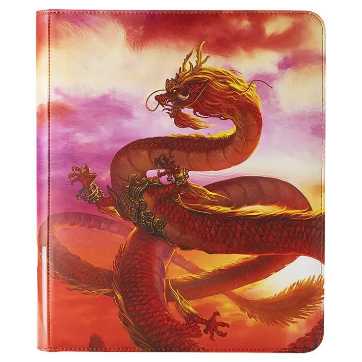 Image of Dragon Shield 2024 Chinese Wood Dragon Zipster Zippered Binder ATM38016