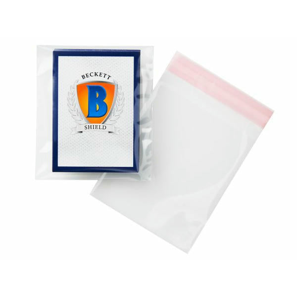 Image of Beckett Clear Resealable Standard Size Card Team Bags (100ct) ATM90302