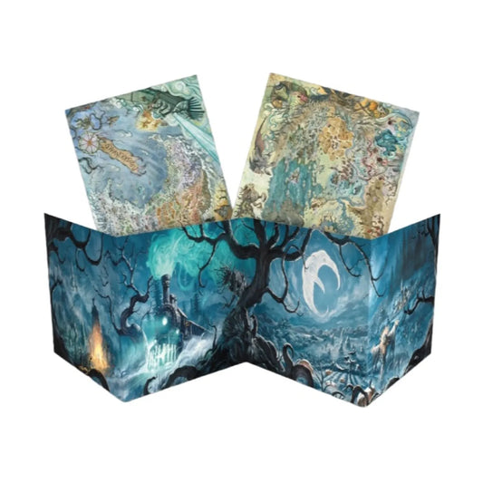 The Crooked Moon: Wickermoor GM Screens & Maps
