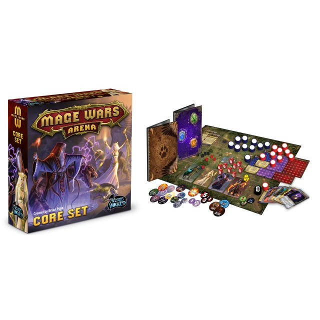 Image of Mage Wars: Arena Core Set Fantasy Board Game by Arcane Wonders AWGMWCS2015