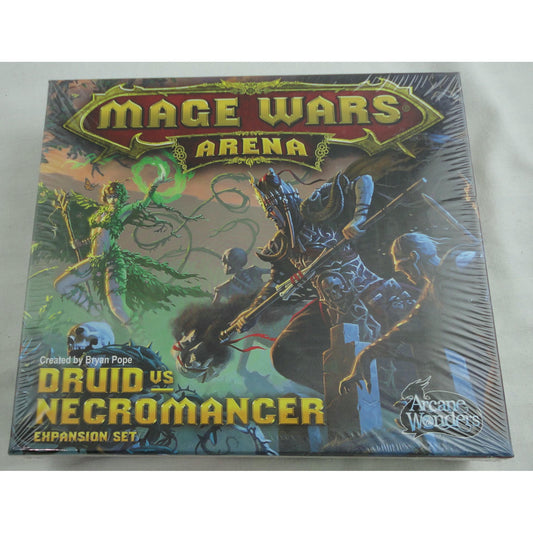 Arcane Wonders Mage Wars Druid Vs Necromancer, Black