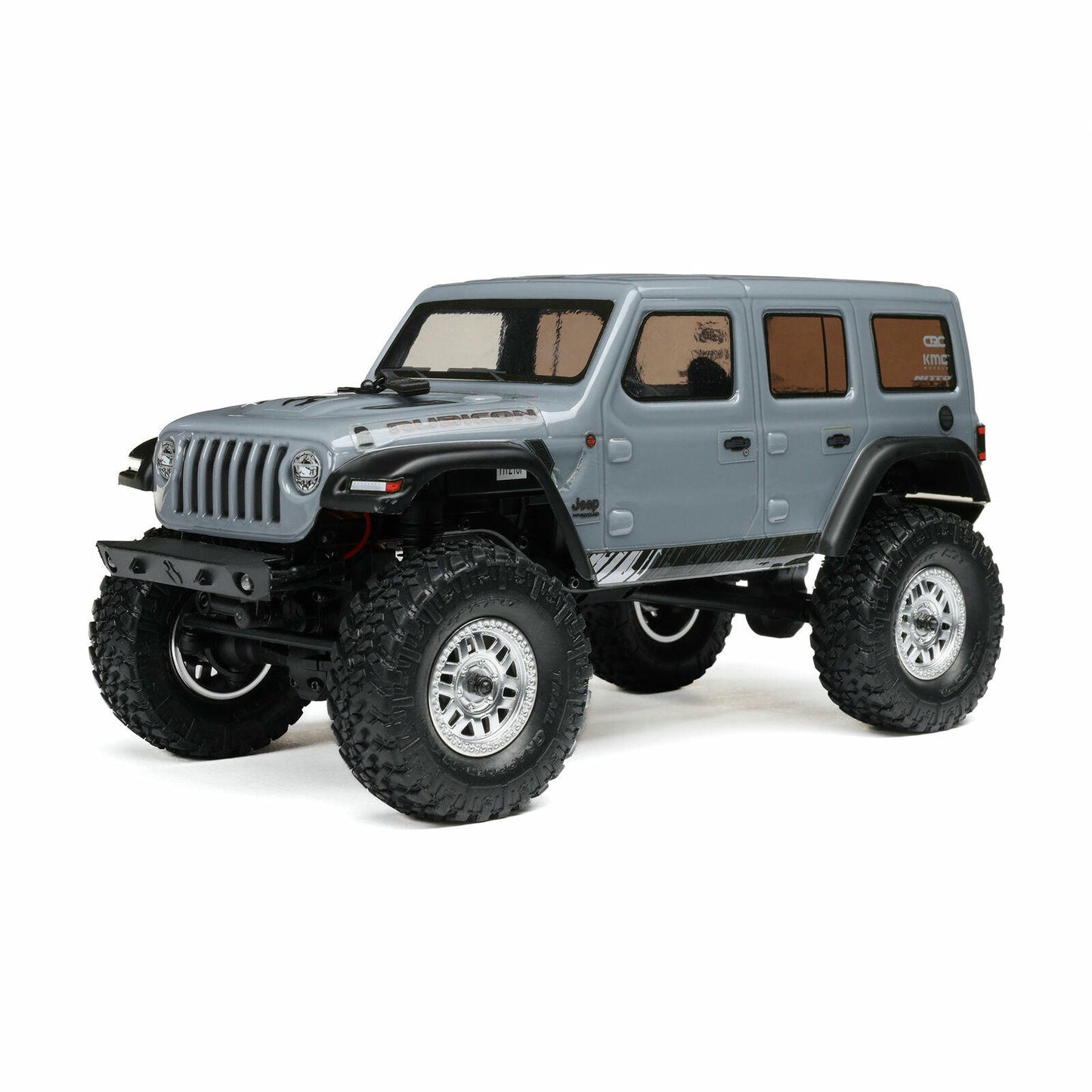 Image of Axial Racing SCX24 Jeep Wrangler JLU CRC 1/24 RTR 4x4 Rock Crawler Grey V3