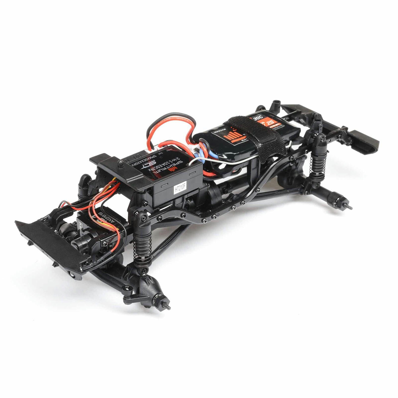 Image of Axial Racing SCX24 Jeep Wrangler JLU CRC 1/24 RTR 4x4 Rock Crawler Grey V3