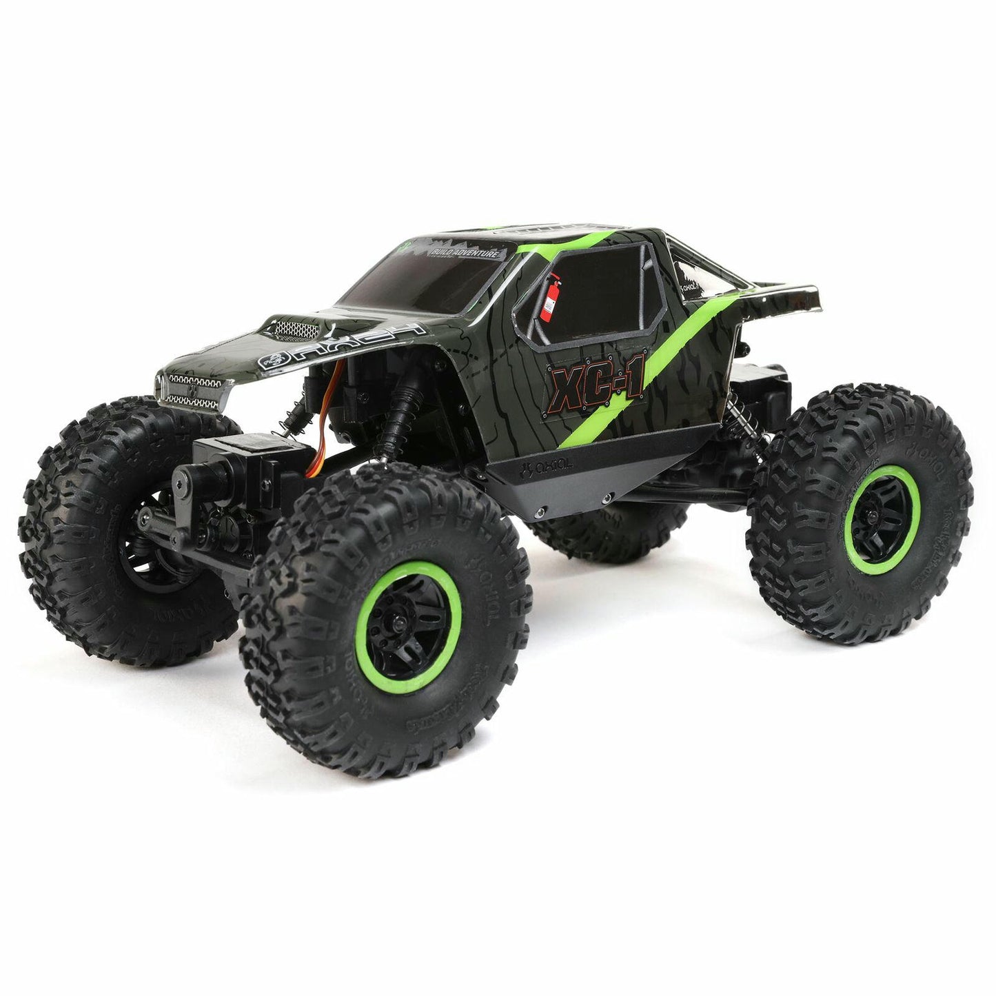 Image of Axial Racing AX24 XC-1 4WS 1/24th RTR 4x4 Rock Crawler AXI00003T1 Green