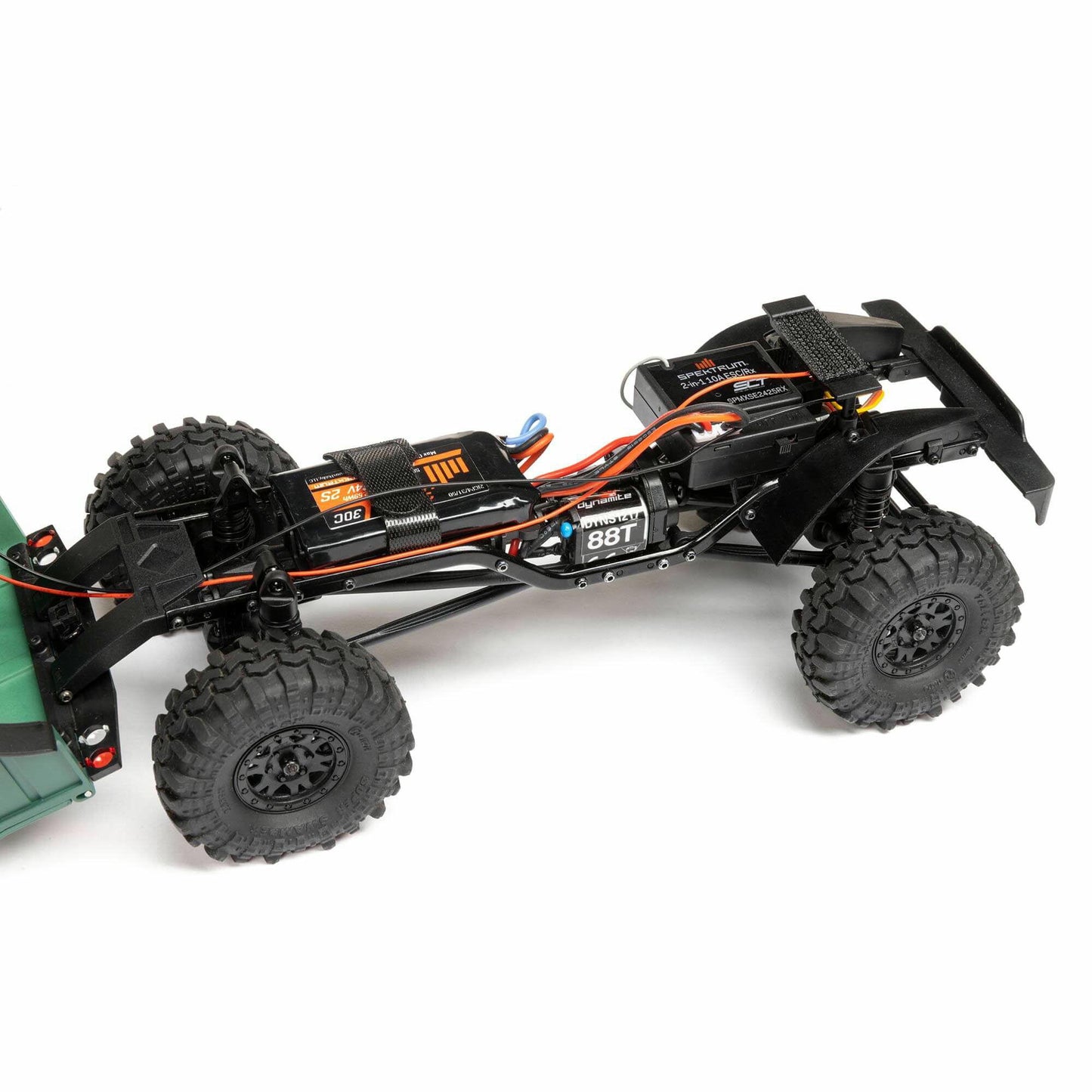 Image of Axial Racing SCX24 1940's Dodge Power Wagon 1/24 4x4 Rock Crawler (Green)