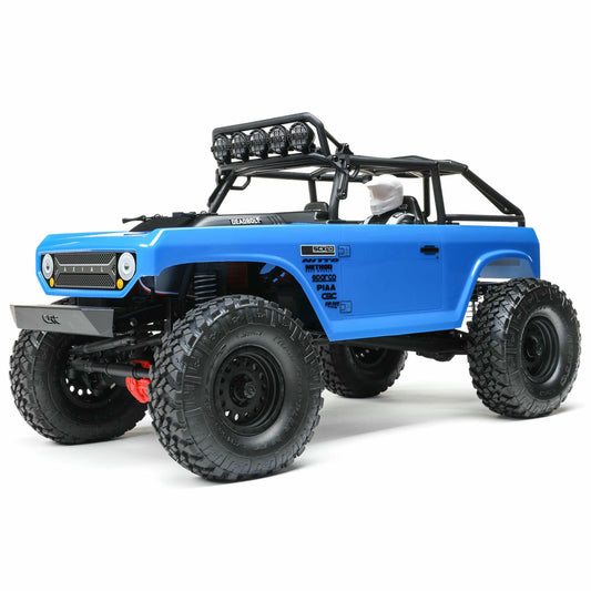 Image of Axial SCX10 II Deadbolt 1/10th SCale RTR Rock Crawler AXI03025T1 Blue