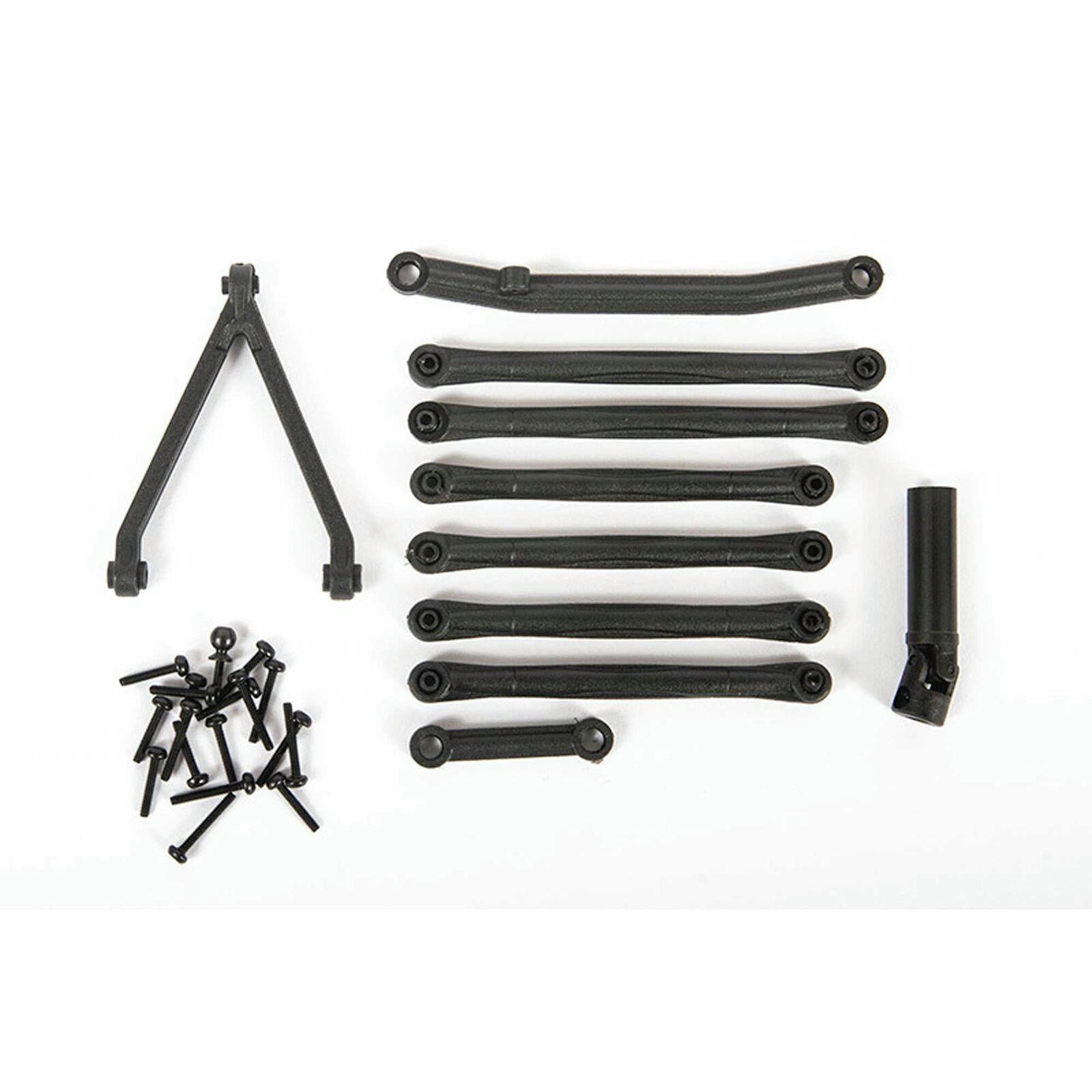 Image of Axial SCX24 1/24 Rock Crawler 133.7mm Long Wheelbase Suspension Links AXI204000