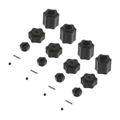 Image of Axial Racing Yeti 12mm IFD Hex Hub Conversion Set AXIAX31074