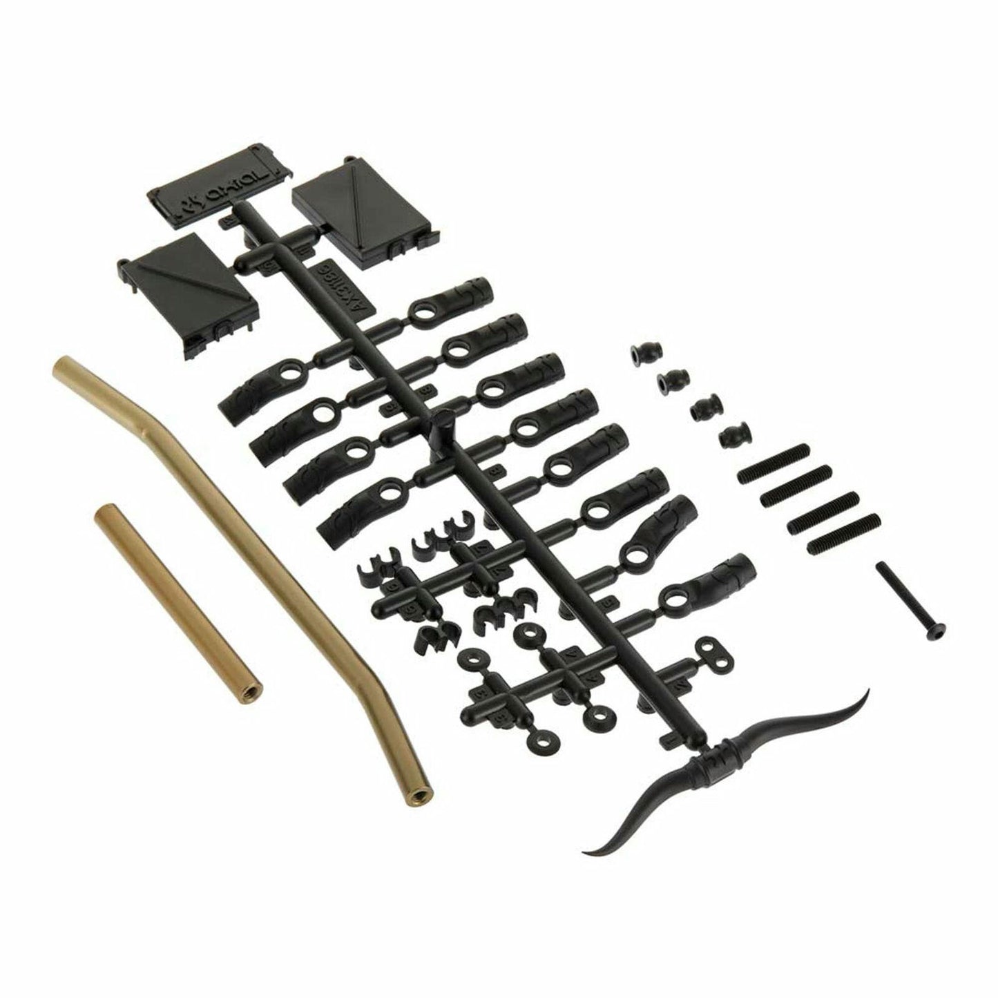 Image of Axial Racing SCX10 II/RR10/SMT10 AR60 Aluminum Steering Upgrade Kit AXIAX31428