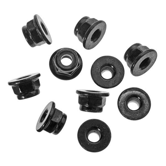 AX10 M4 NYLON LOCK NUT BLACK (