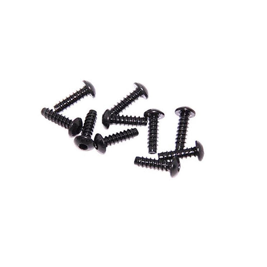 Hex Tap Button Head M3 x 10mm Black (10)