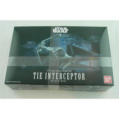 BANDAI Hobby Star Wars 1/72 Tie Interceptor Building Kit