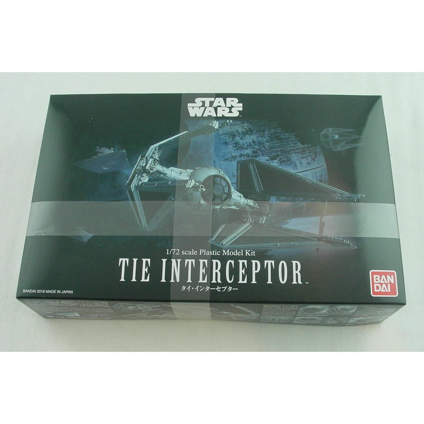 BANDAI Hobby Star Wars 1/72 Tie Interceptor Building Kit