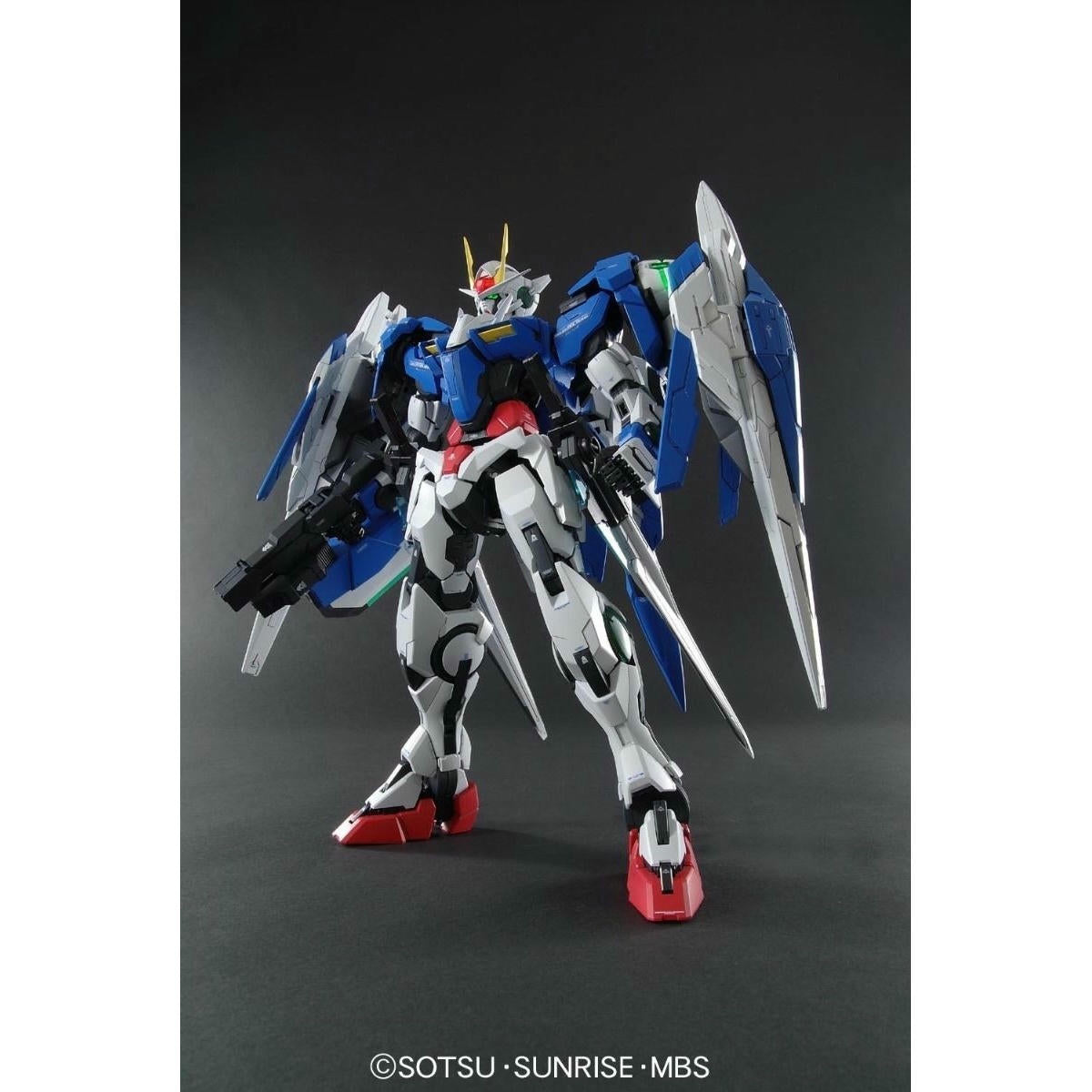 Image of Perfect Grade PG Gundam 00 Raiser Gundam 00 Mobile Suit Model Kit Bandai