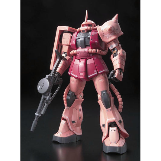 Image of Gunpla: Real Grade 1/144 - Mobile Suit Gundam #2 MS-06S Char's Zaku II