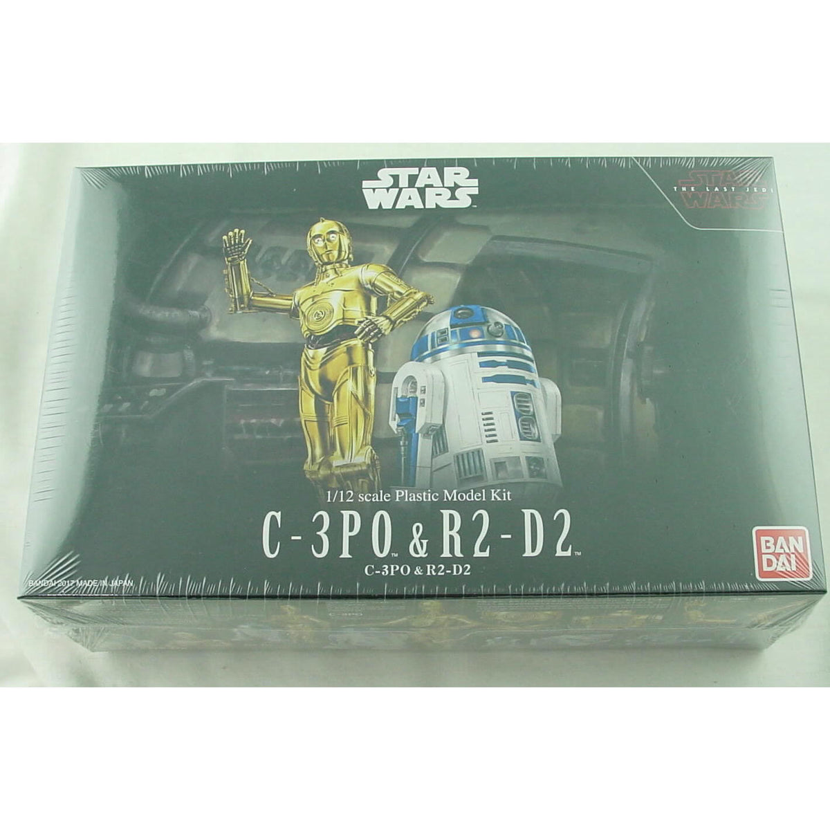 Bandai Hobby Star Wars Character Line C-3PO & R2-D2 "Star Wars" 1/12