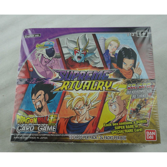 Image of Dragon Ball Super TCG: Supreme Rivalry Booster Display Box BAN255975