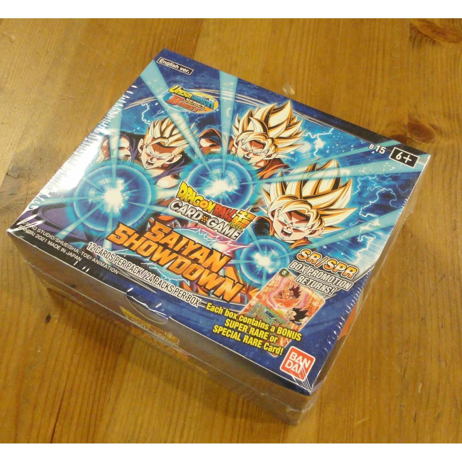 Image of BanDai Dragon Ball Super Saiyan Showdown Booster Display Box BAN2588559