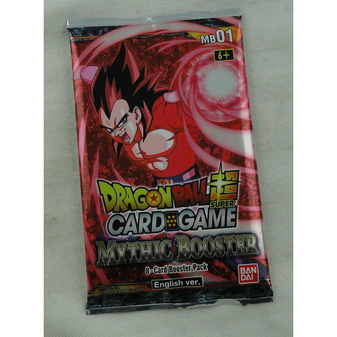 Image of BanDai Dragon Ball Super Mythic Booster 8-Card Booster Pack BAN2594421-S