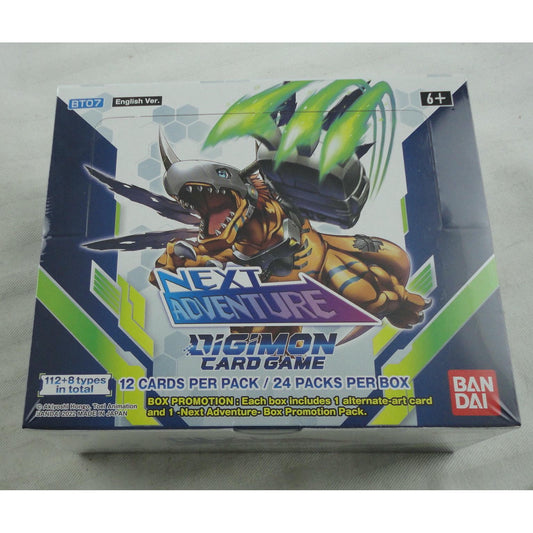 digimon tcg next adventure booster box BANDAI BT-07 Card Game Pack (Box) : Toys & Games engage in epic battles BANDAI BT-07 Digimon Card Game