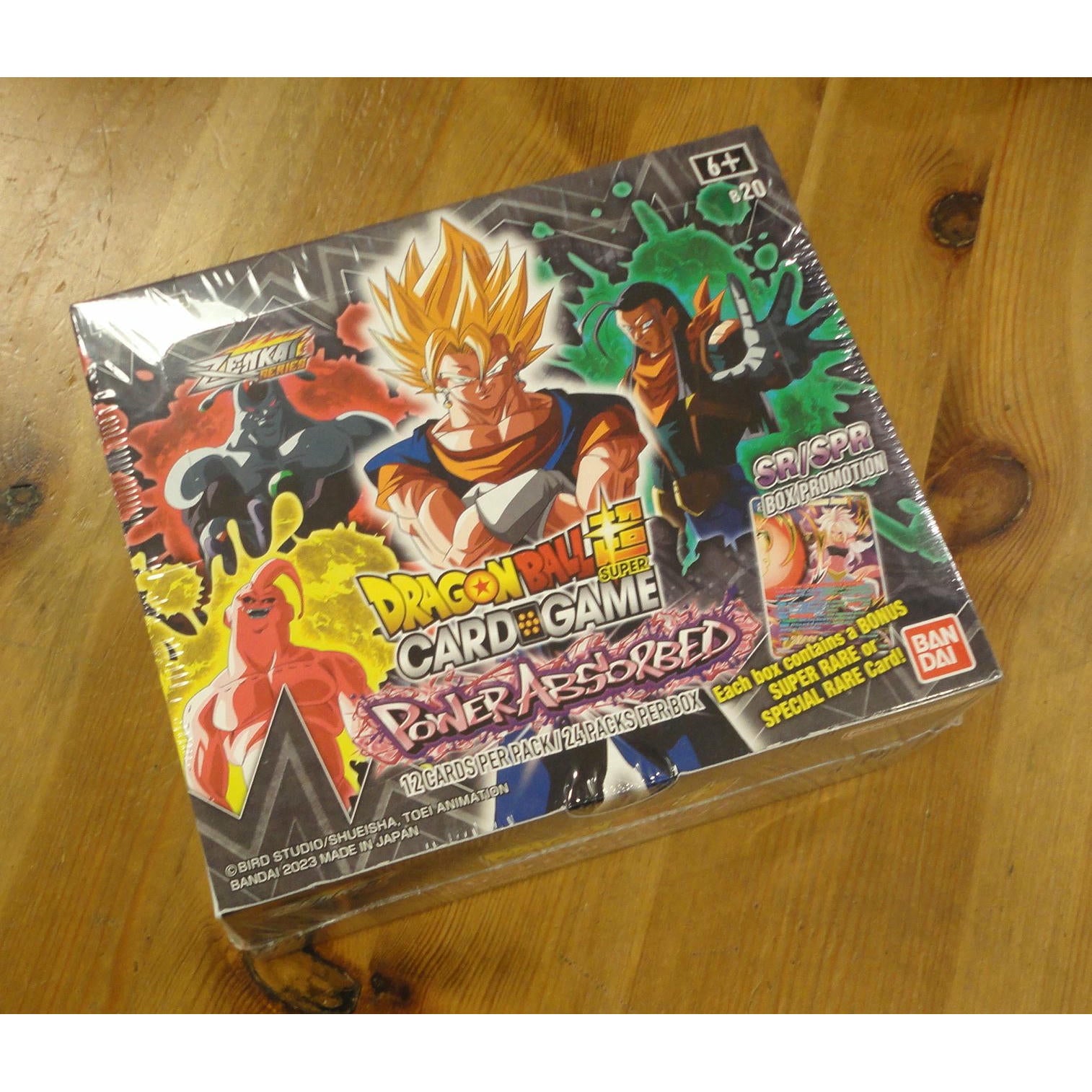 Image of Dragon Ball Super TCG: Zenkai Series 03 POWER ABSORBED Booster Display Box