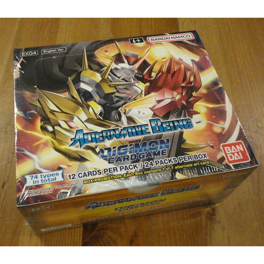 Image of Digimon Trading Card Game Alternative Being Booster Display (24) 2680591 EX-04
