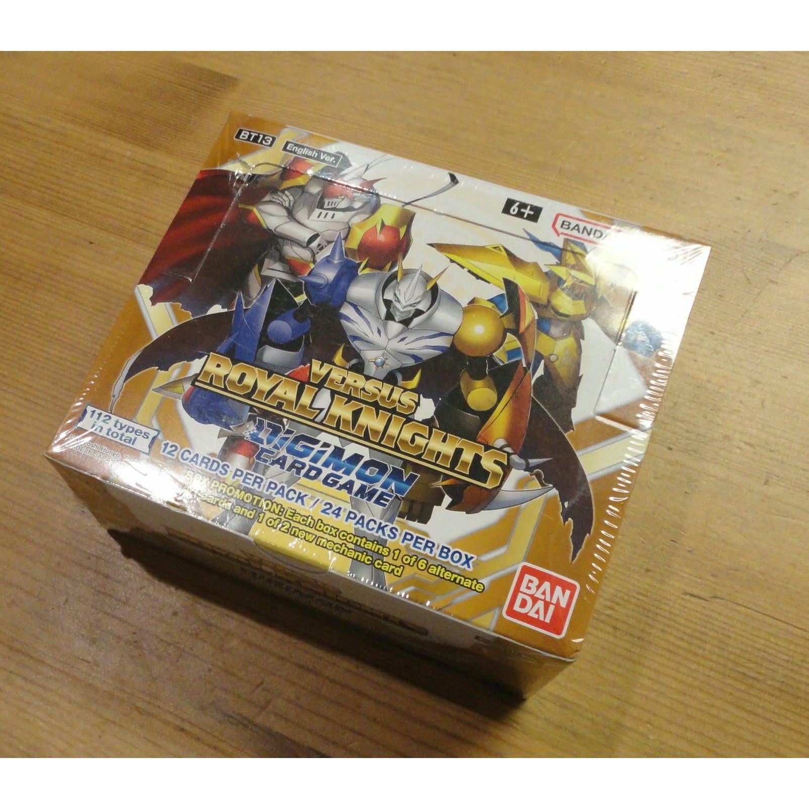 Image of Digimon Trading Card Game Versus Royal Knights Booster Display Box (24pcs) BT-13