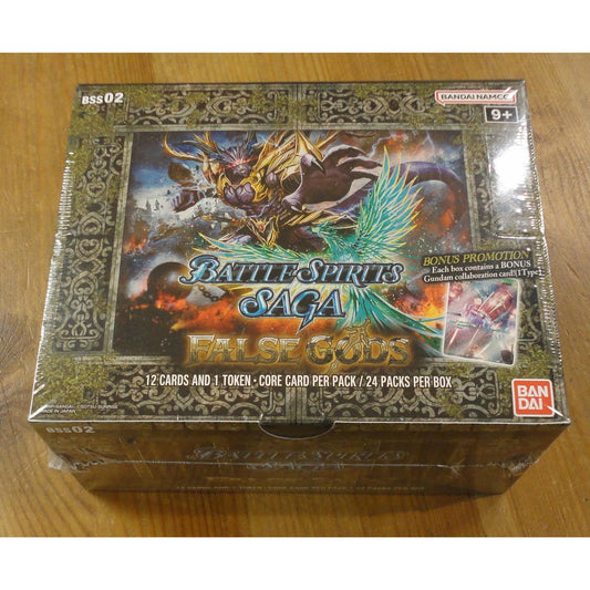 Image of Bandai Battle Spirits Saga TCG False Gods Booster Display Box (24 packs) BSS02