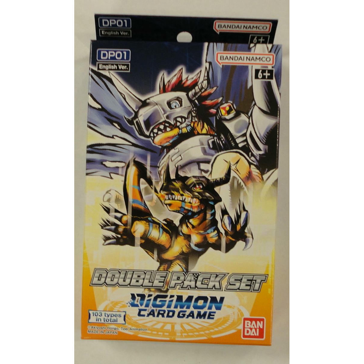 Image of Digimon Trading Card Game Blast Ace Double Pack Set DP01 (2 packs + promo card)