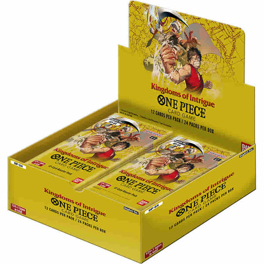 One Piece: Kingdoms of Intrigue [x12] Booster Sealed Case