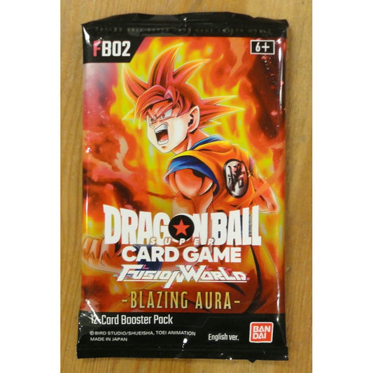 Image of Dragon Ball Super Fusion World TCG Blazing Aura 12-Card Booster Pack