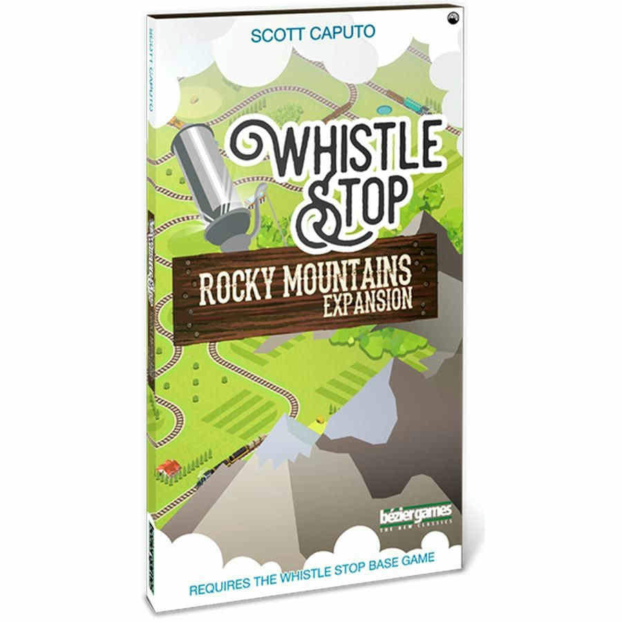 Image of Whistle Stop Board Game: Rocky Mountains Expansion by Bezier Games BEZWHRM