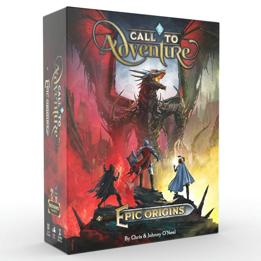Image of Call To Adventure: Epic Origins Board Game by Brotherwise Games BGM344
