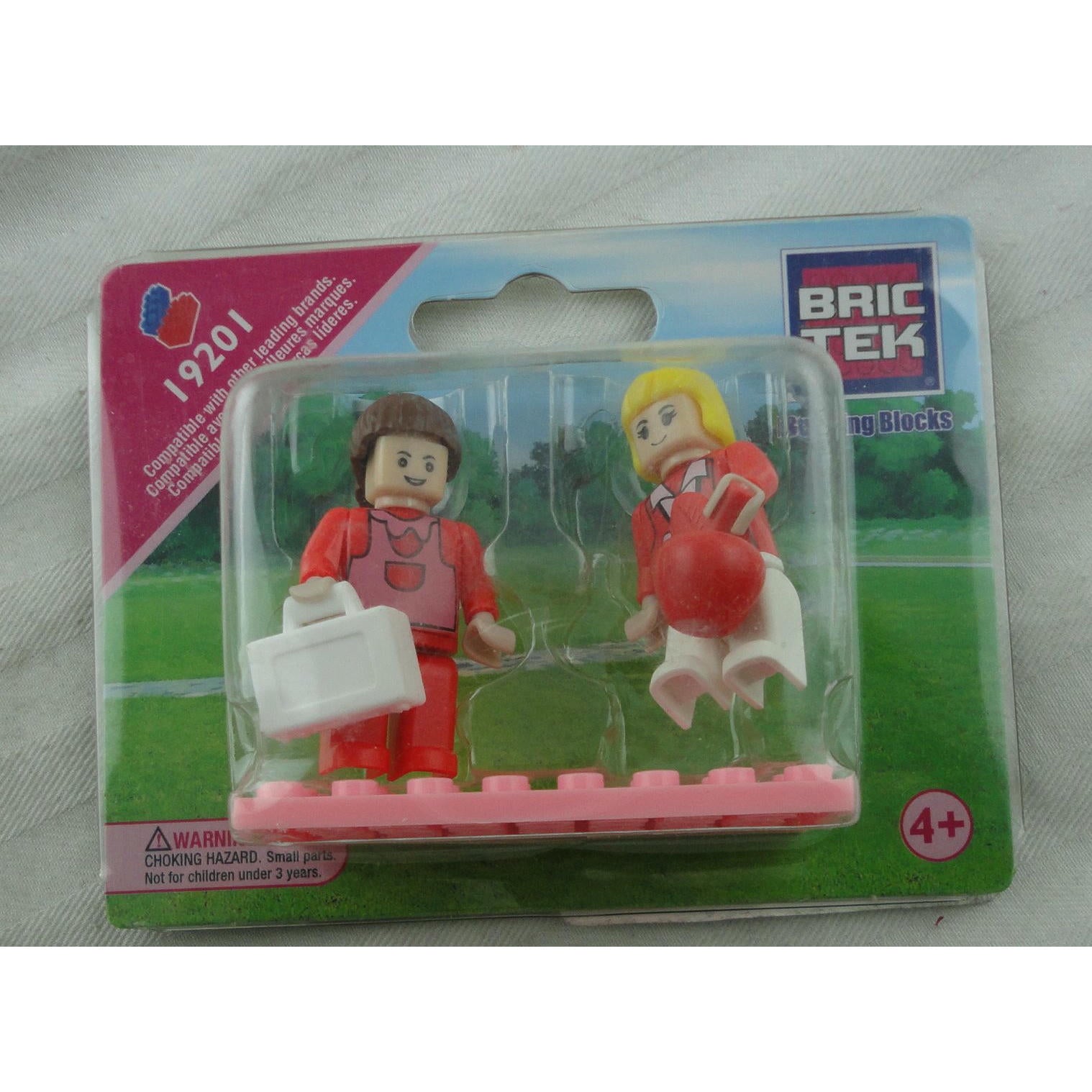 Image of Bric Tec Imagine Building Block Figures (2pcs) BIC19201