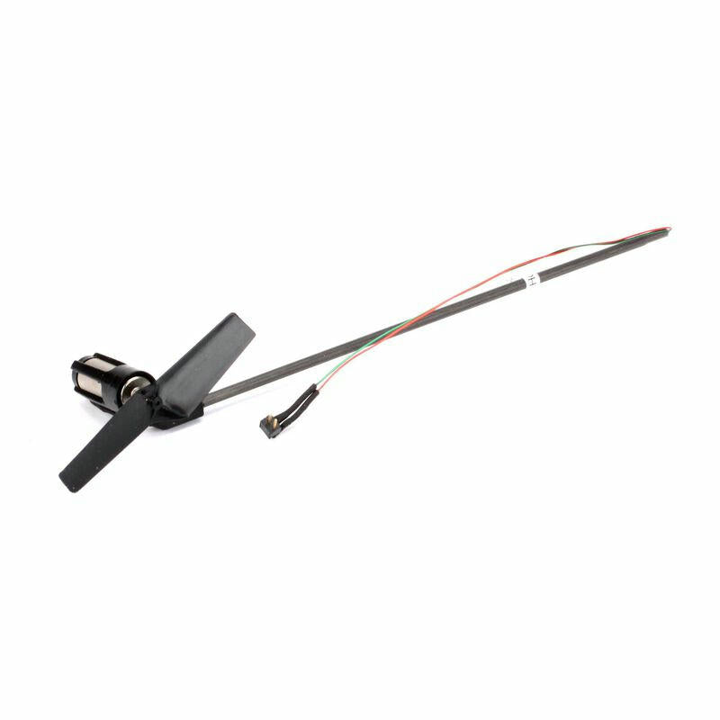 Image of Blade nCP X (nCPX) Tail Boom Assembly w/Tail Motor/Rotor/Mount: nCP X BLH3302