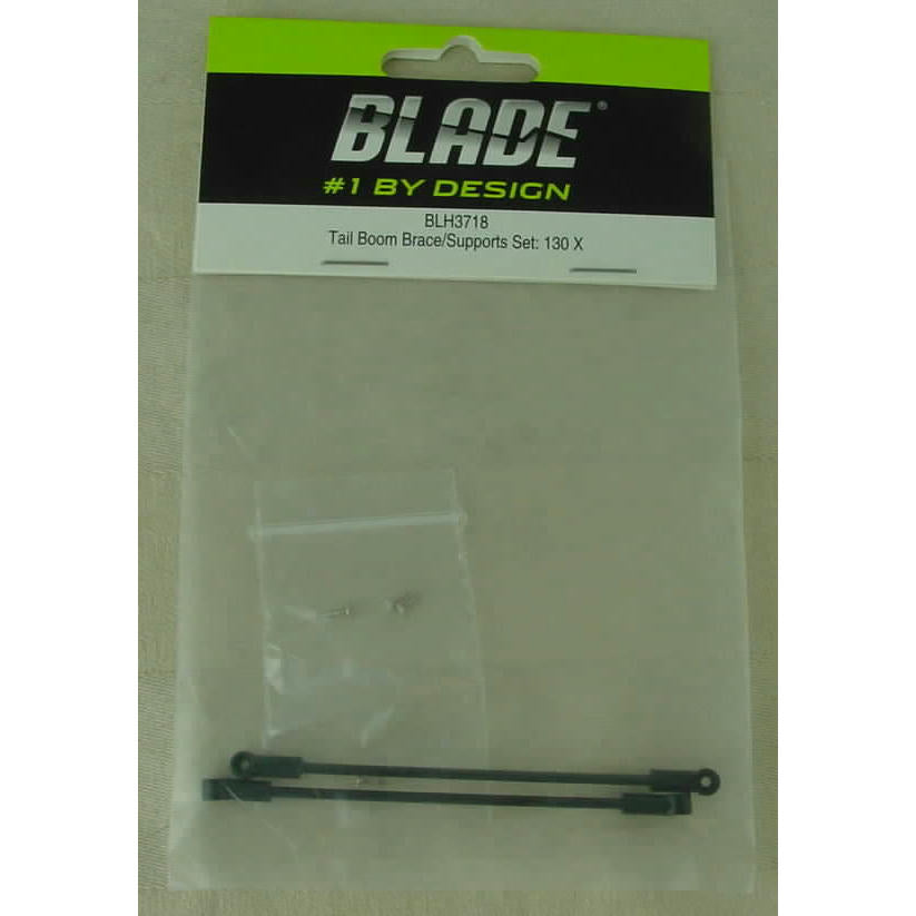 Image of Blade 130 X (130X) Micro Helicopter Tail Boom Brace/Supports Set BLH3718