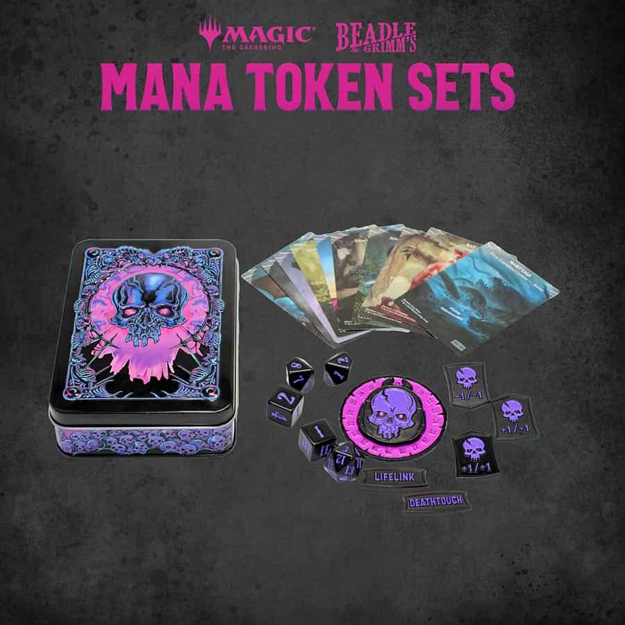 Beadle & Grimm's MTG Mana Token Sets - Black