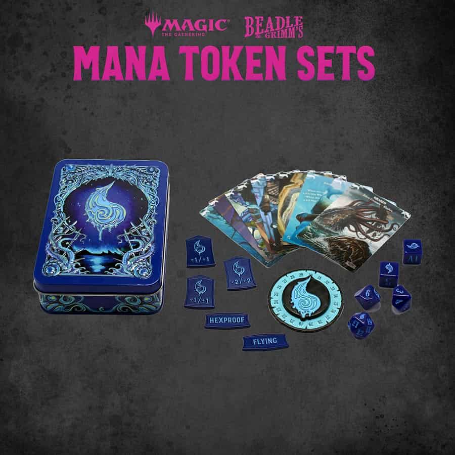 Beadle & Grimm's MTG Mana Token Sets - Blue