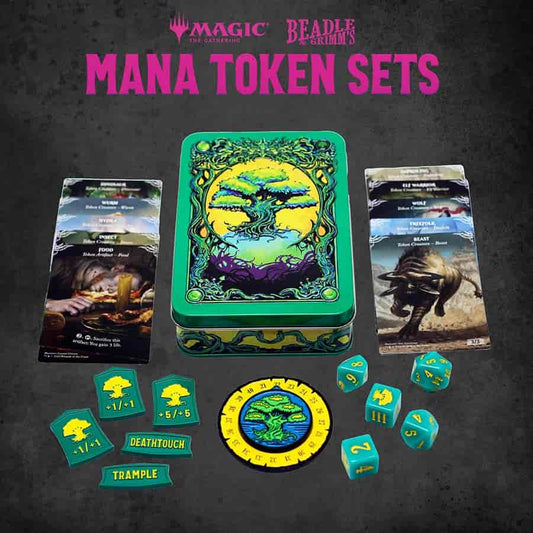 Beadle & Grimm's MTG Mana Token Sets - Green