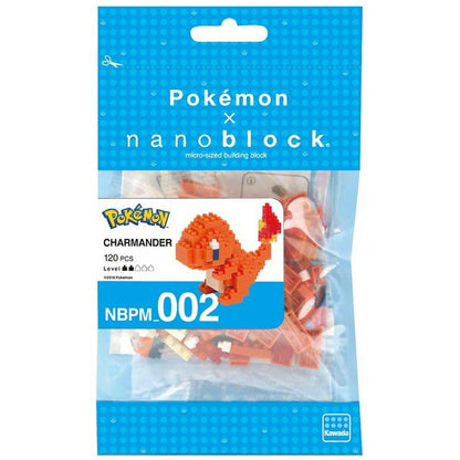 Image of Kawada Pokemon Charmander Nanoblocks Kit BNT14620